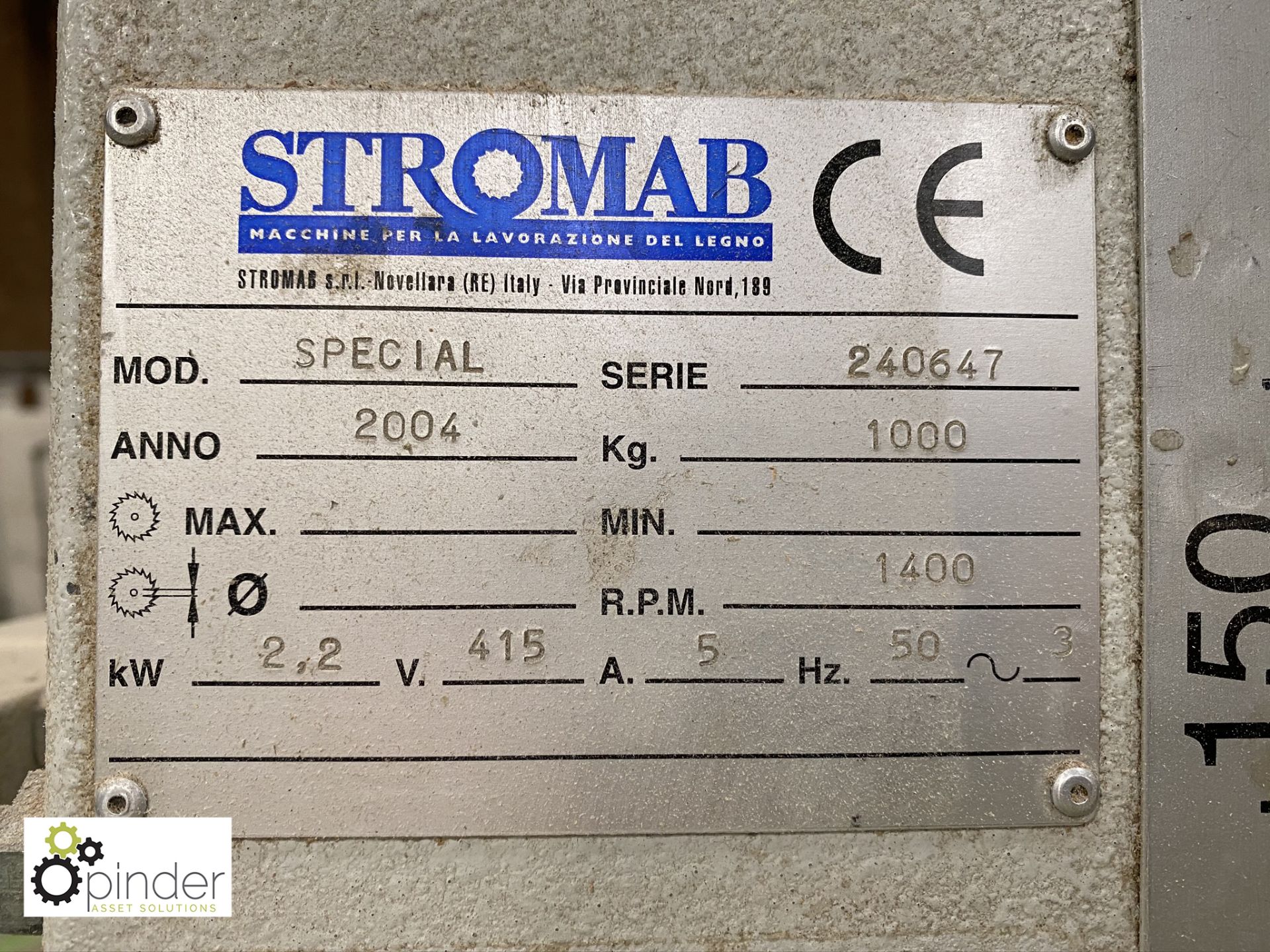 Stromab Special hydraulic Clamping Frame, 3000mm x - Image 6 of 7