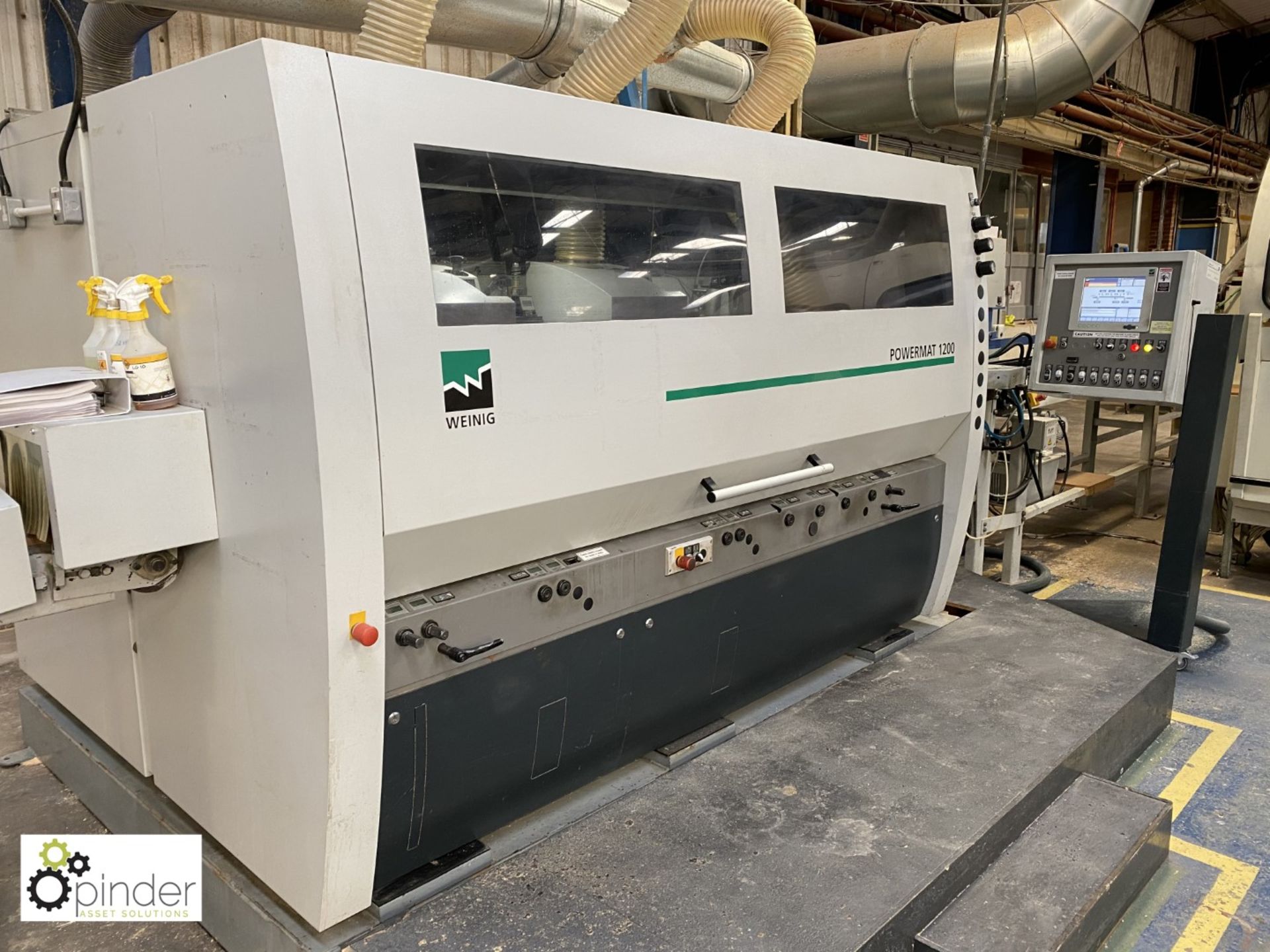 Weinig Powermat 1200 4-sided Moulder, year 2014, s - Image 11 of 13