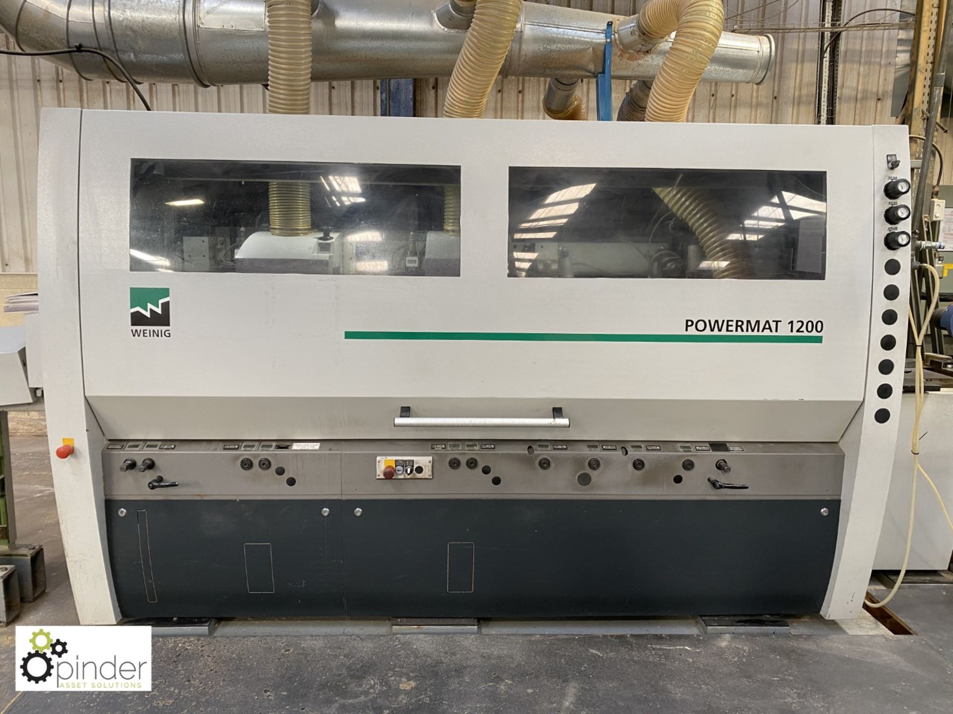 Weinig Powermat 1200 4-sided Moulder, year 2014, s