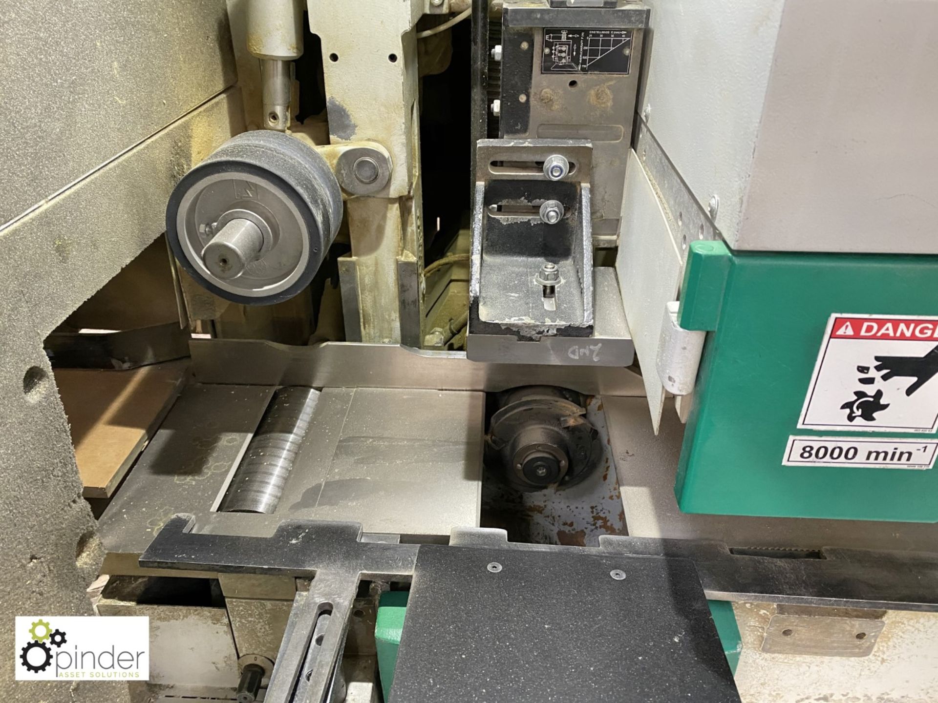 Weinig Powermat 1200 4-sided Moulder, year 2014, s - Image 9 of 13