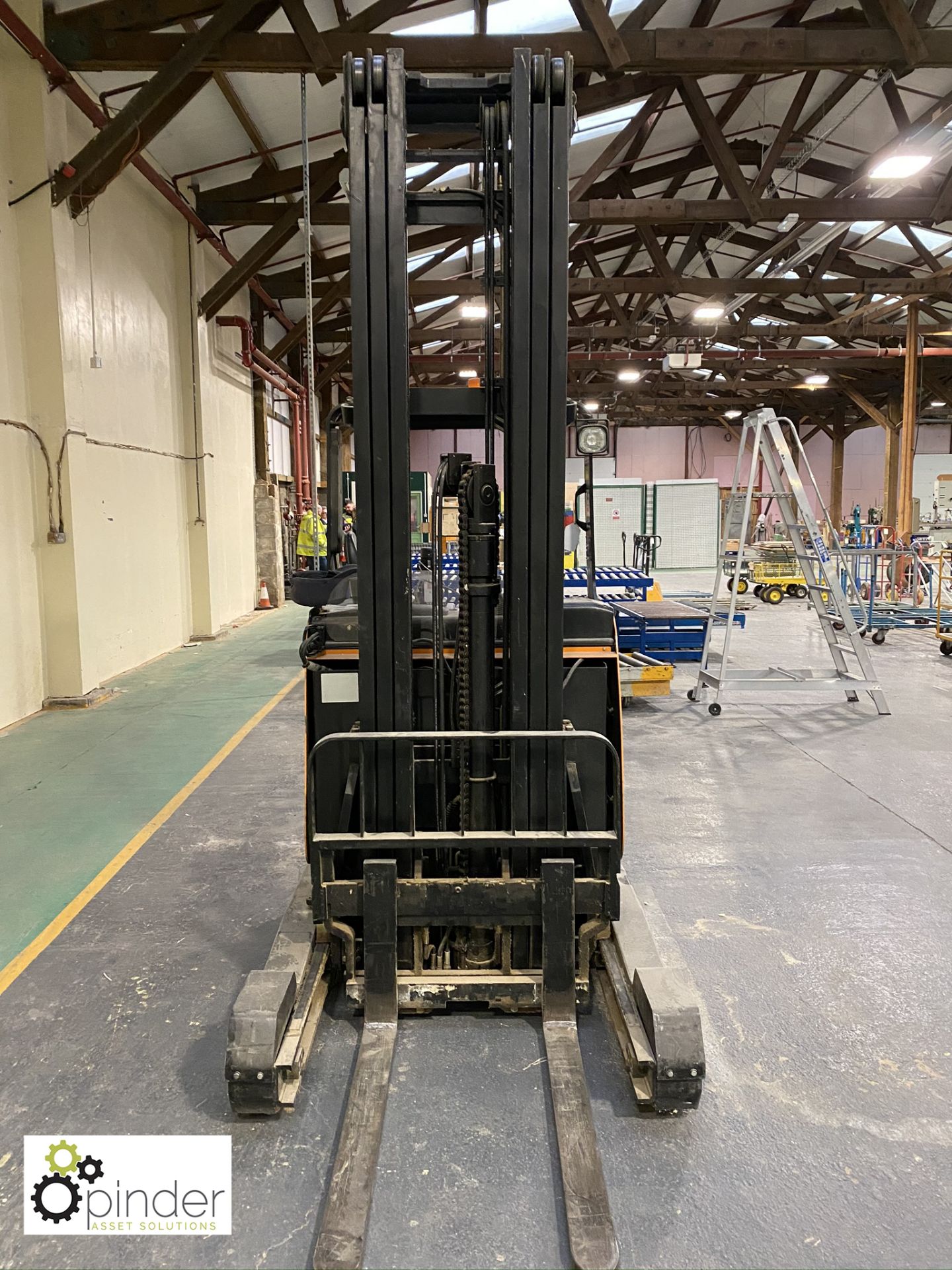 Samuk HR14 H14 Electric Reach Truck, 381 hours, 14 - Image 2 of 13