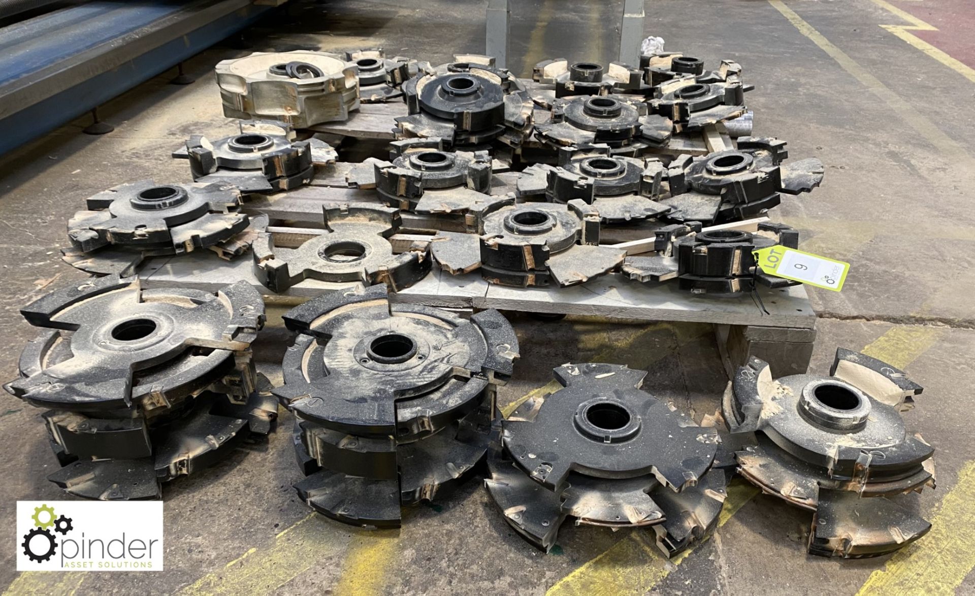 20 various Cutter Blocks, 60mm diameter shaft (ple - Image 2 of 3