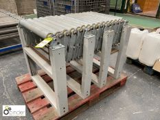 Itech concertina type Roller Conveyor, with 4 supp
