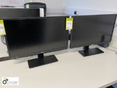 2 Benq GW2470 Flat Panel Monitors