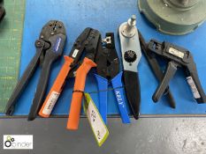 5 various Crimping Tools