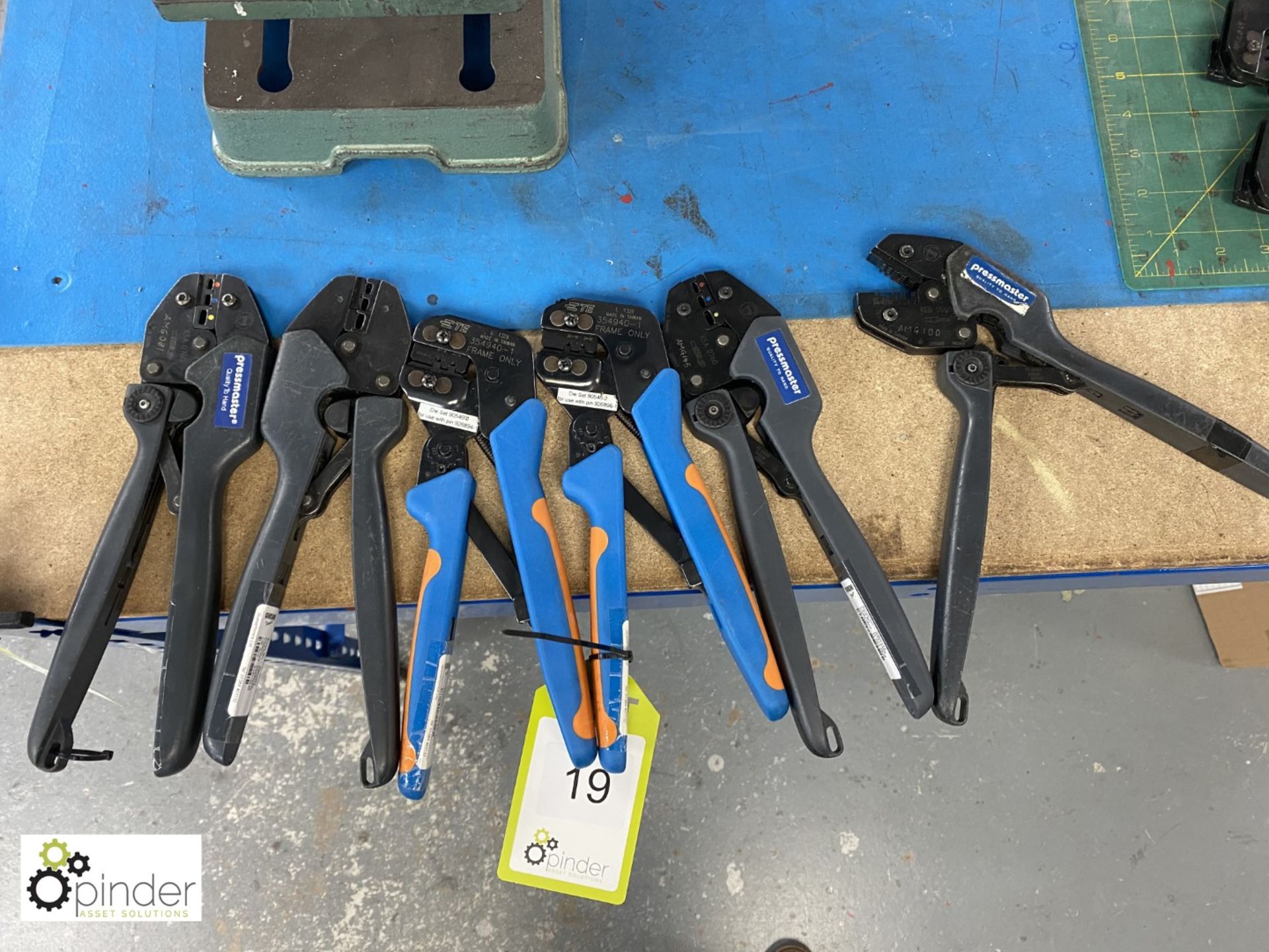 6 various Crimping Tools