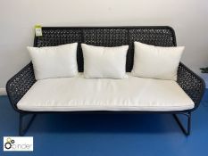 Tubular wicker effect Sofa and Chair