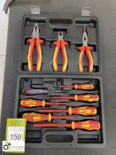 Tool Kit, with screwdrivers, plyers, etc