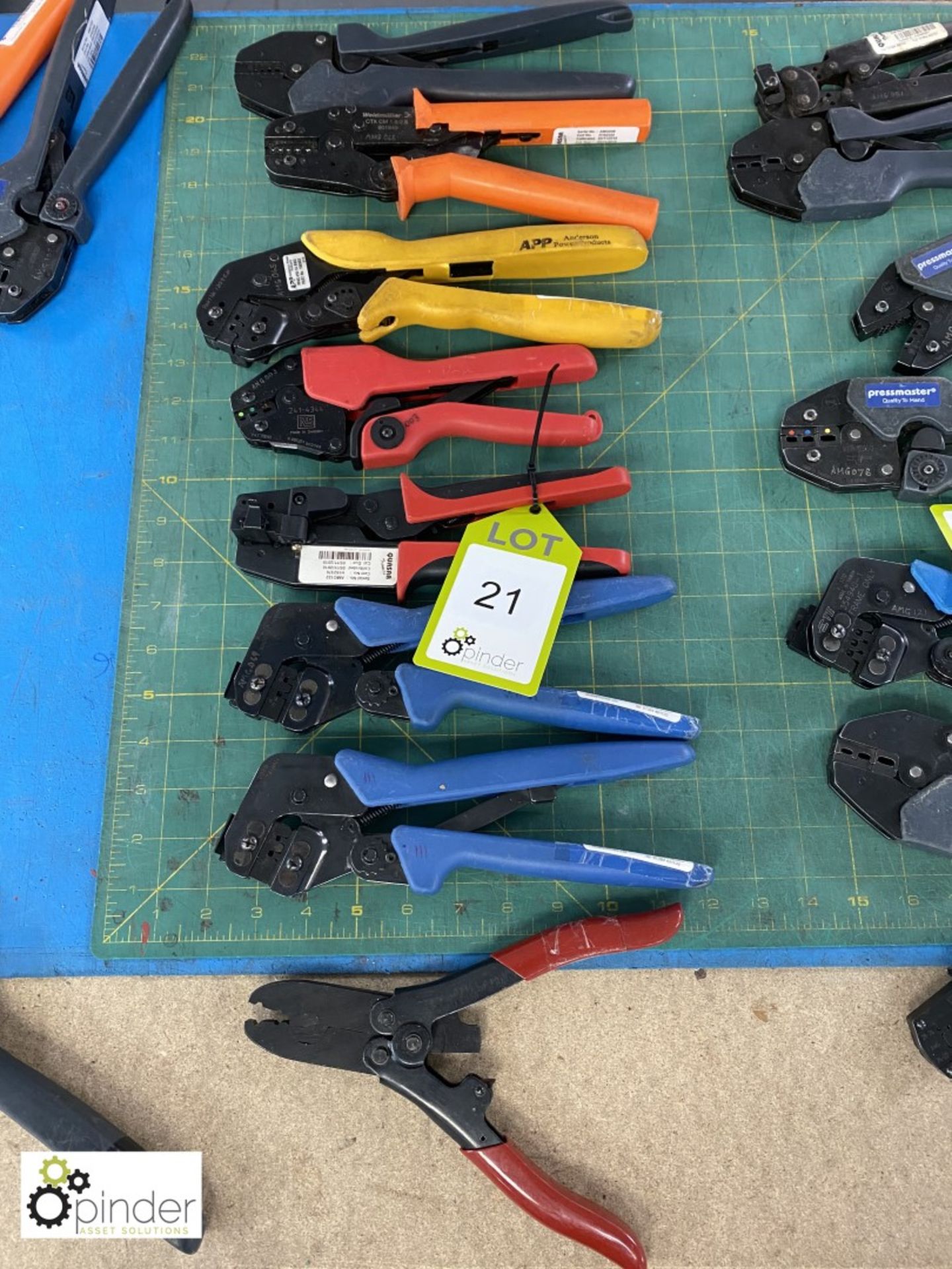 8 various Crimping Tools