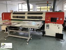 Agfa Annapurna XL5909/900 wide format Colour Printer 2.5M, serial number 1325604048601 with In/Out