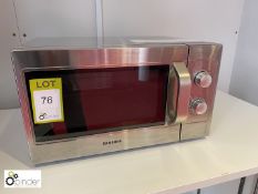 Samsung stainless steel Microwave Oven (located in Canteen on ground floor)