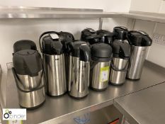 11 various Coffee Flasks (located in Kitchen on ground floor)