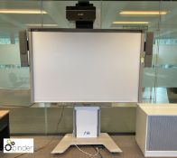 Smart Board 800, 1880mm x 1200mm, with mobile, stand, integrated speakers and Smart UX80