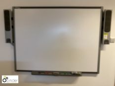 Smart Board, 1570mm x 1170mm, with integrated speakers (located in Cleave Meeting Room on first