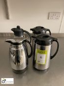 4 various Coffee Flasks (located in Kitchen on ground floor)