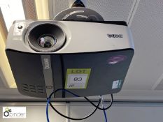 Benq ceiling mounted multimedia Projector (located in Prescott Meeting Room on first floor)