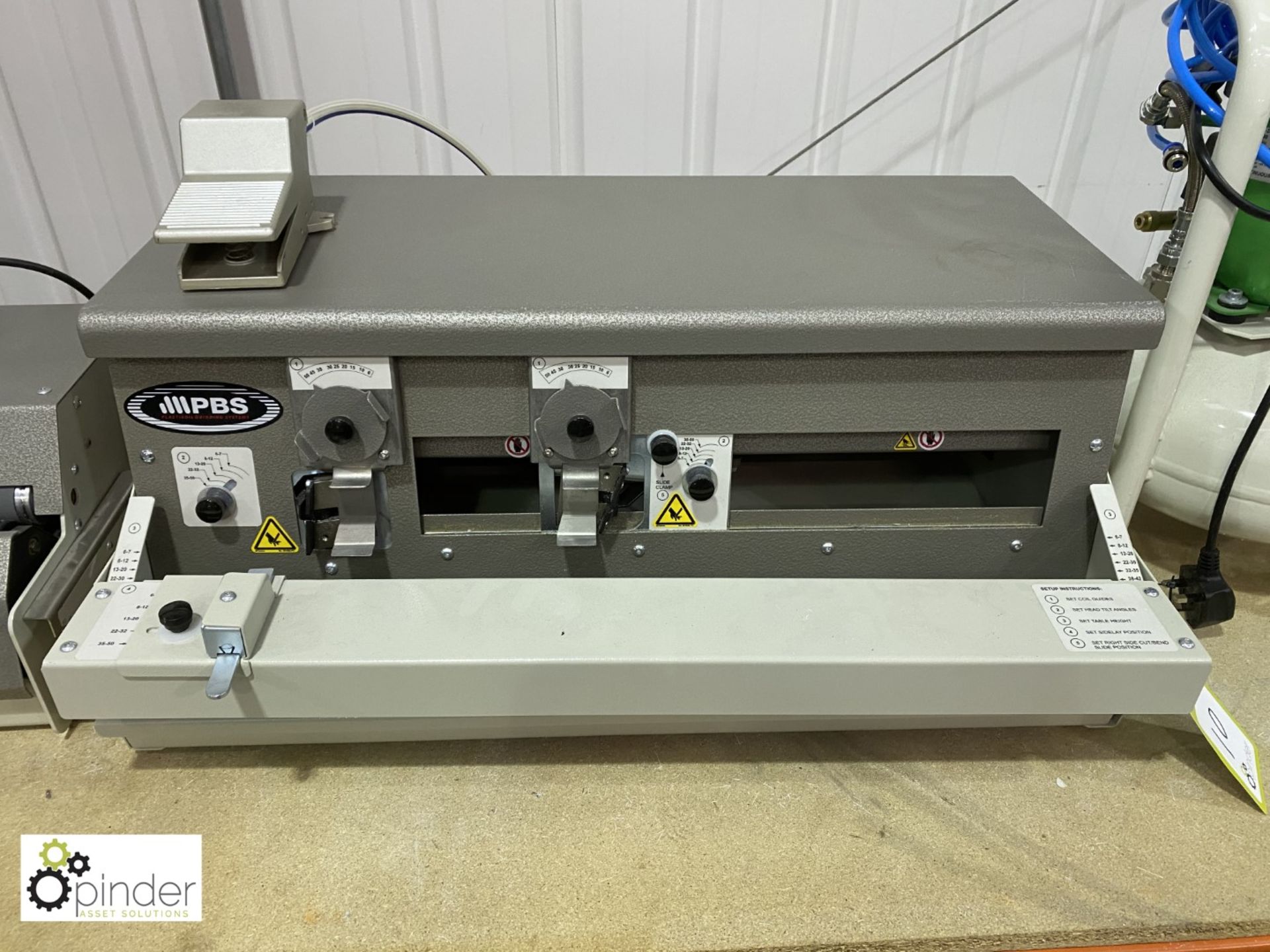 Gateway Bookbinding Systems PBS 1650 Total Koil Binder, 240volts, year 2016, serial number 027; - Image 5 of 11