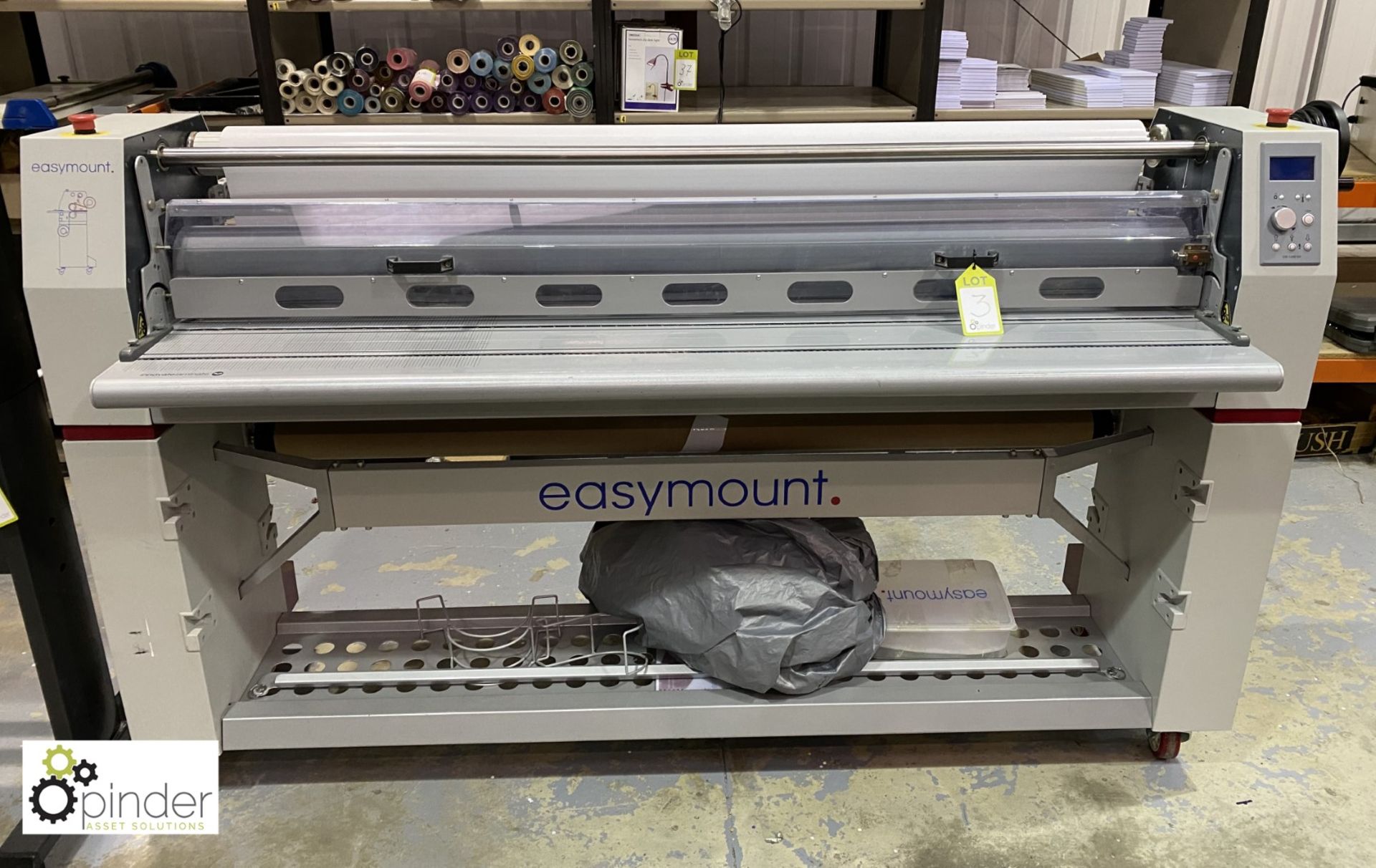 Easymount EM-1600SH Wide Format Laminator, 240volts, 1600mm width, serial number 1208EM 1600SH063 - Image 2 of 9