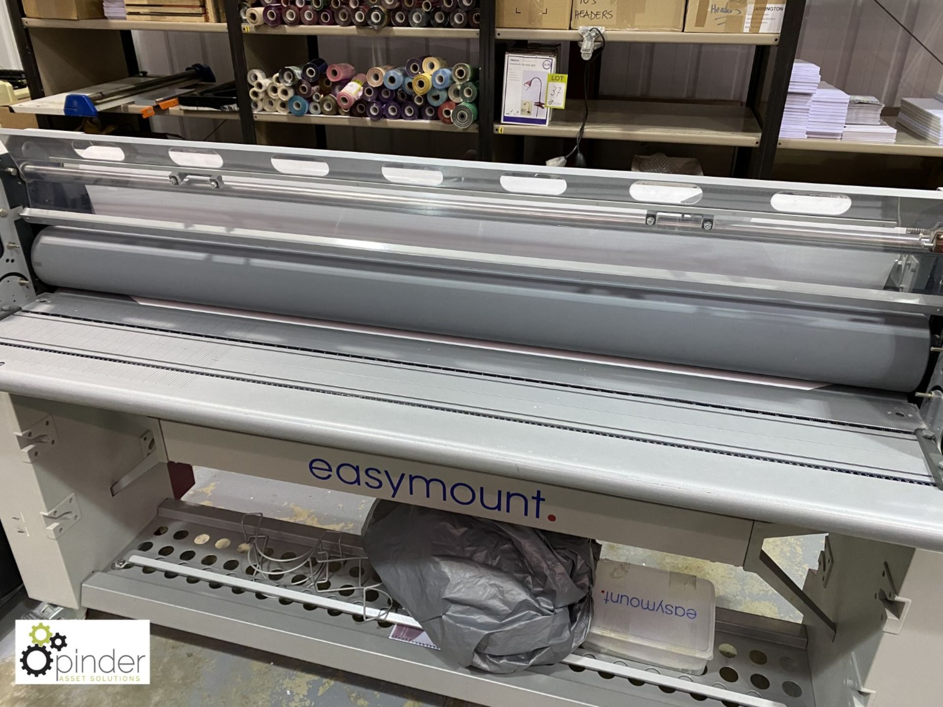 Easymount EM-1600SH Wide Format Laminator, 240volts, 1600mm width, serial number 1208EM 1600SH063 - Image 4 of 9