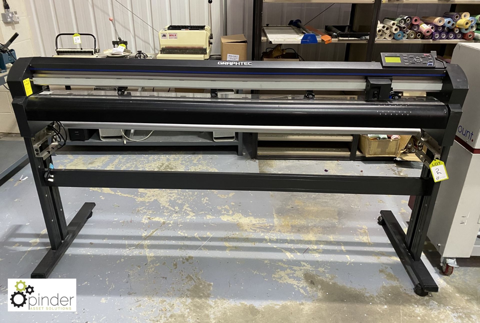 Oki Graphtec FC8600-160 Cutting Plotter, 1600mm width, 240volts