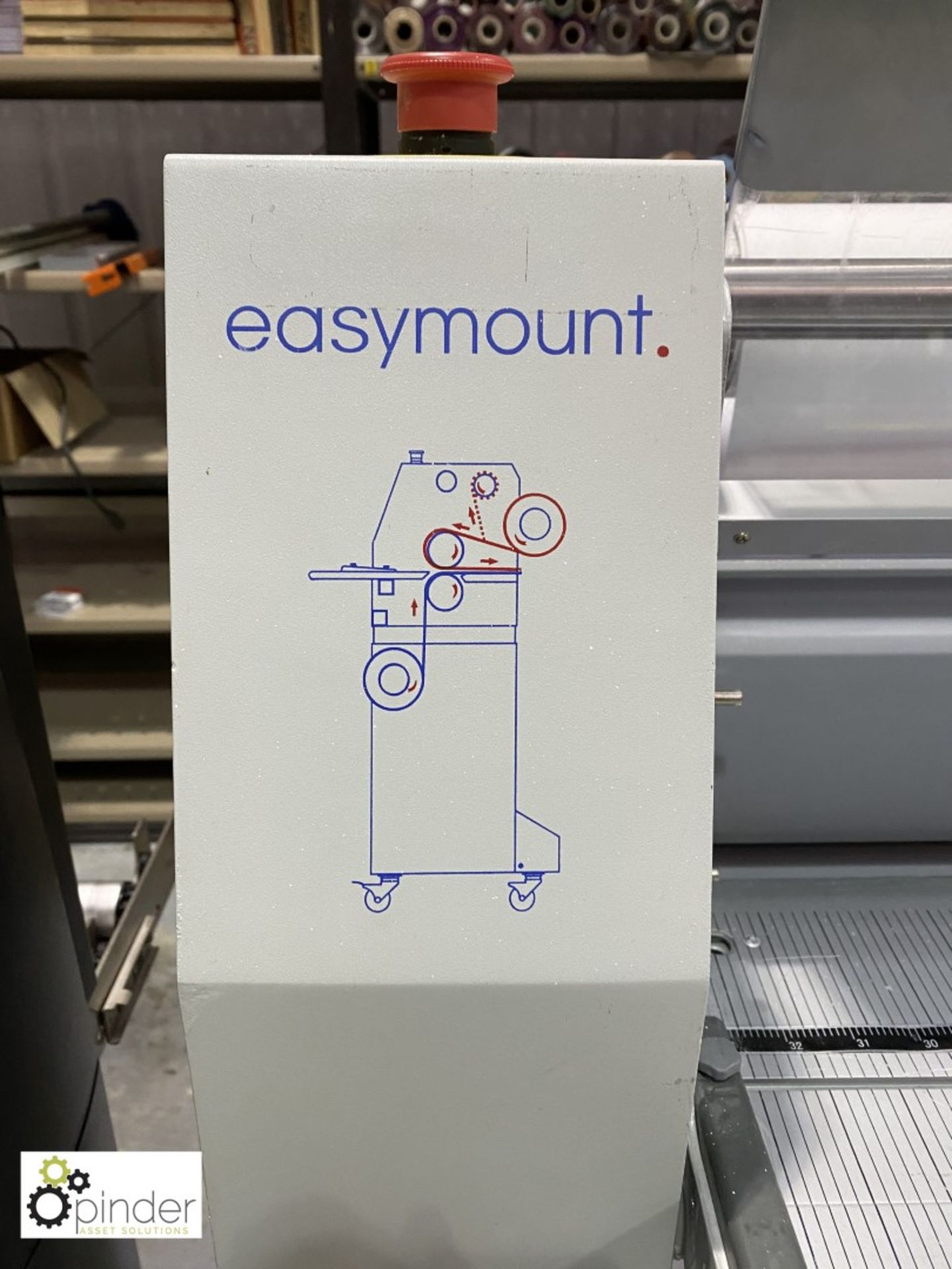 Easymount EM-1600SH Wide Format Laminator, 240volts, 1600mm width, serial number 1208EM 1600SH063 - Image 5 of 9