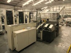Atlas Blumer AG110 Label Punch, year 1999, complete with: SE 18.2 strip feeding and cutting unit,