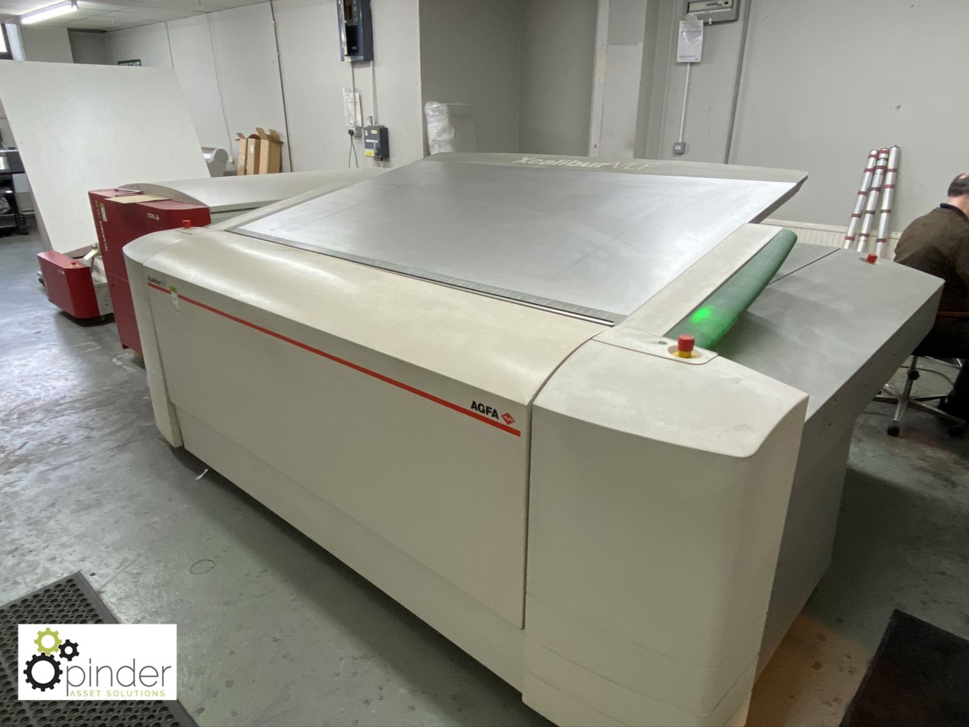 Wide Format CTP System comprising Agfa Excalibur Model 80 high speed Plate Setter, max size 2030mm x - Image 4 of 14