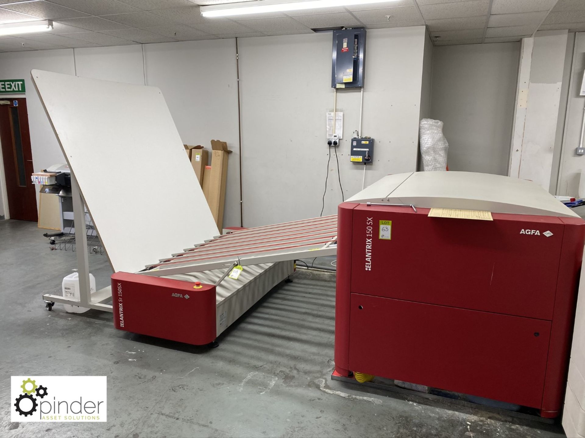 Wide Format CTP System comprising Agfa Excalibur Model 80 high speed Plate Setter, max size 2030mm x - Image 7 of 14