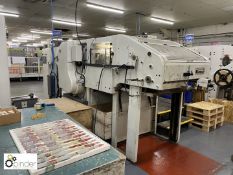 Bobst SP900E-180T Auto Die Cutter, year 1975, serial number 515205, rebuilt July 2003, maximum 900mm