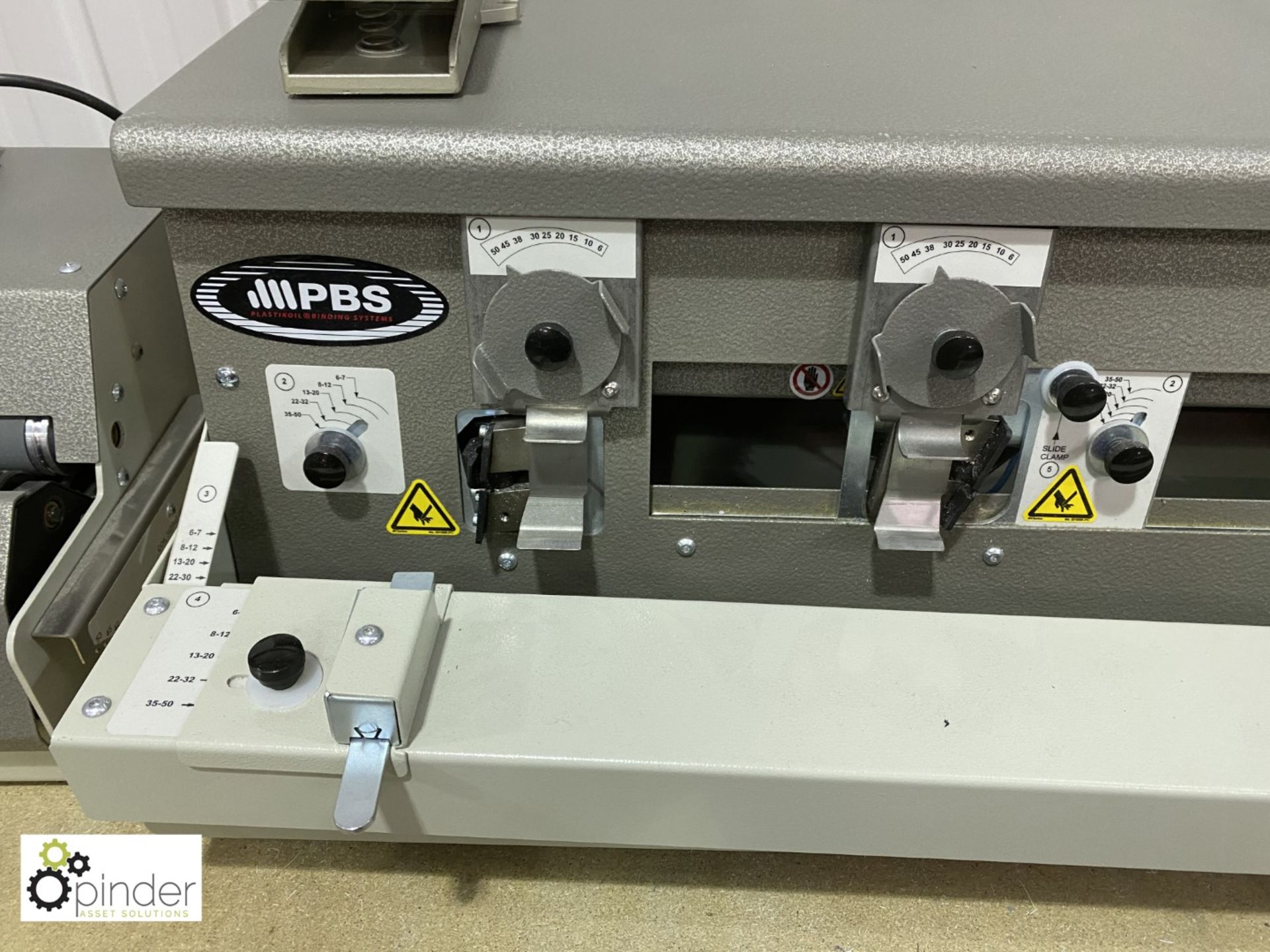 Gateway Bookbinding Systems PBS 1650 Total Koil Binder, 240volts, year 2016, serial number 027; - Image 8 of 11