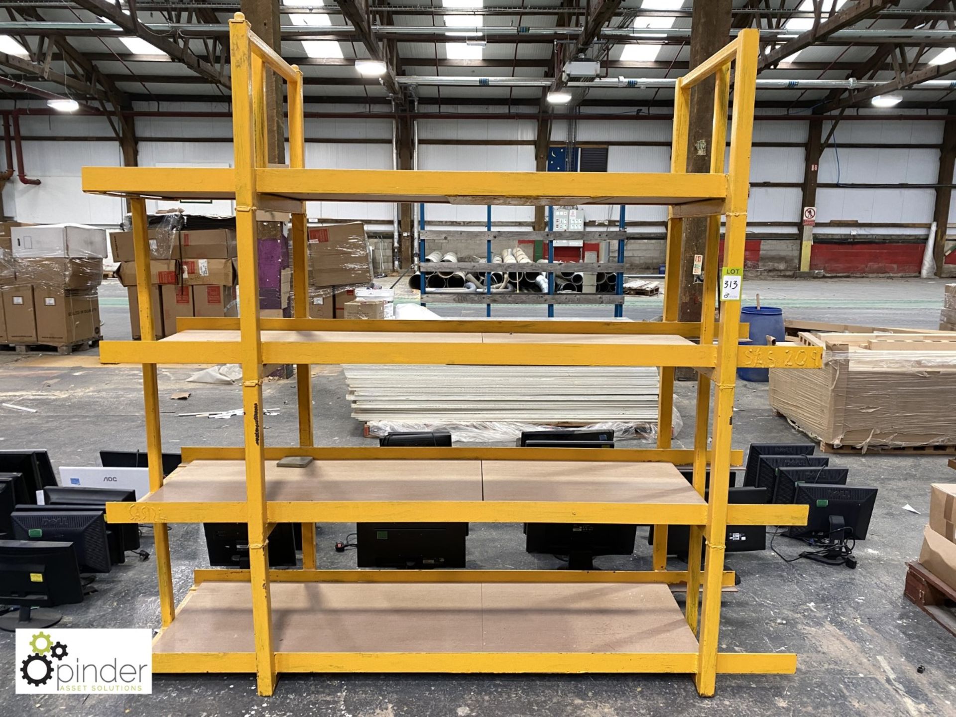 Fabricated 4-tier Rack