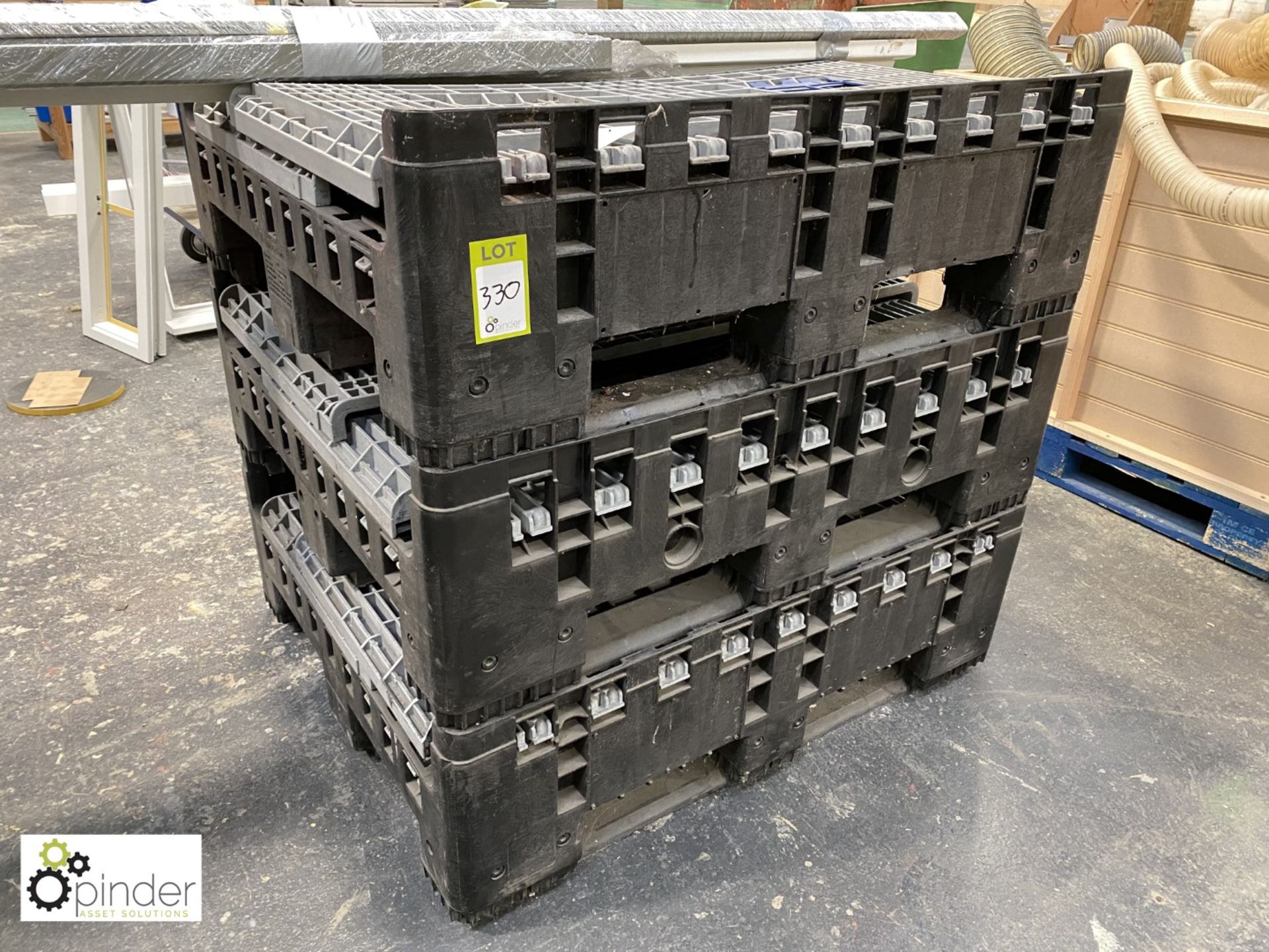 3 Arca Systems Collapsible Pallet Boxes