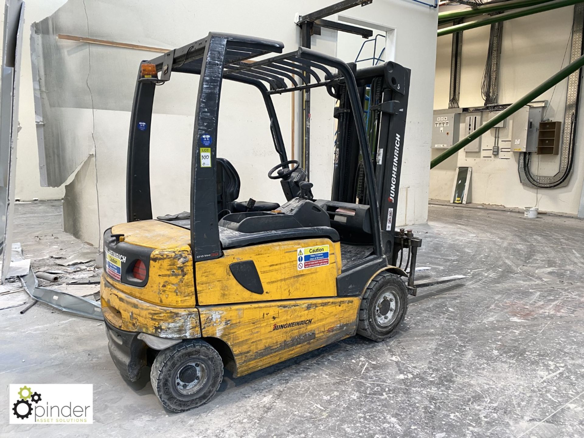 Jungheinrich EFG-Vac3 Electric Forklift Truck, 300 - Image 3 of 6