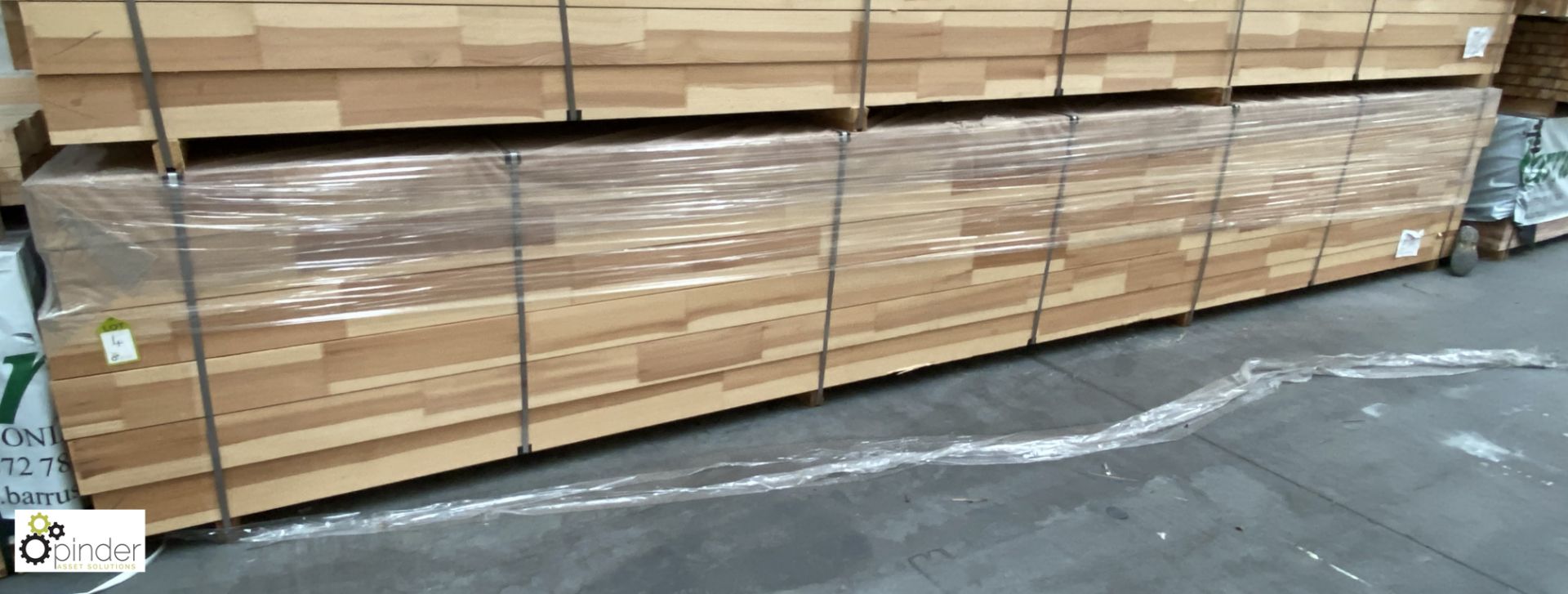 78 lengths Engineered Laminated Redwood, 80mm wide x 145mm deep x 6000mm long, 5.429m³