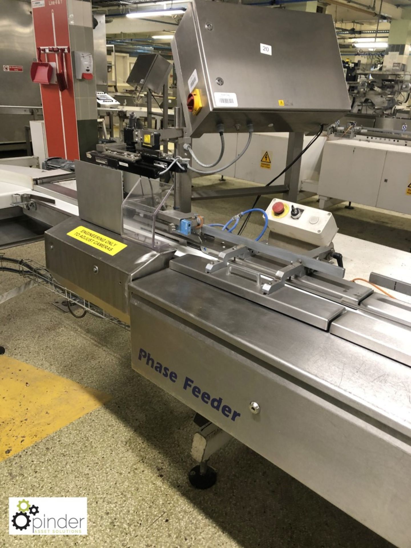 GEI Autowrappers Flowtronic 120 Flow Wrapper, year 2003, with crimping head 110mm width, AB - Image 13 of 24