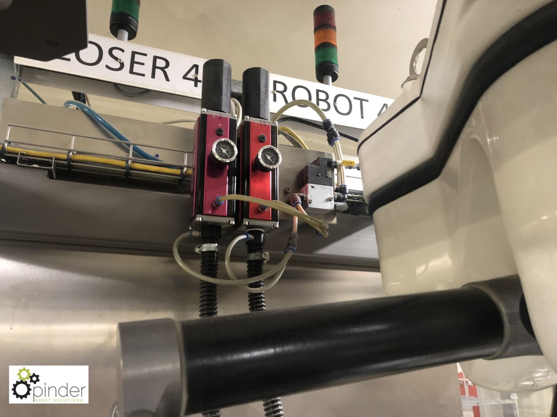 Bradman Lake DRT LJ robotic Bar Loading System, with ABB FlexPicker Delta 4 picking robot, year - Image 10 of 12