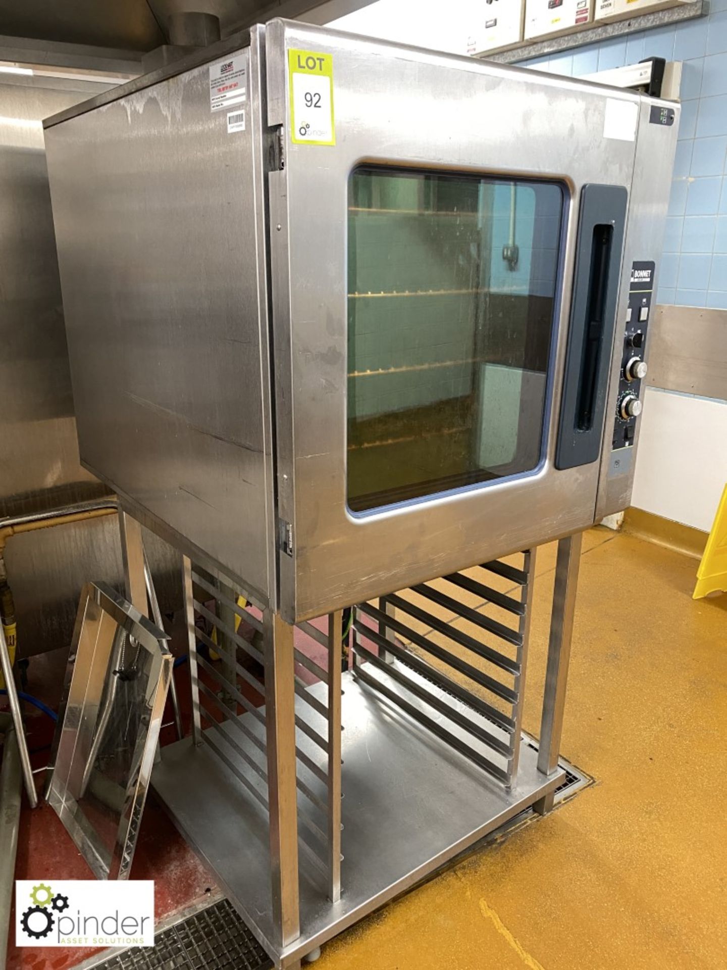 Cidelcem Bonnet type 501 A 21 Combination Oven, with tray stand (located in Main Kitchen) - Image 2 of 5