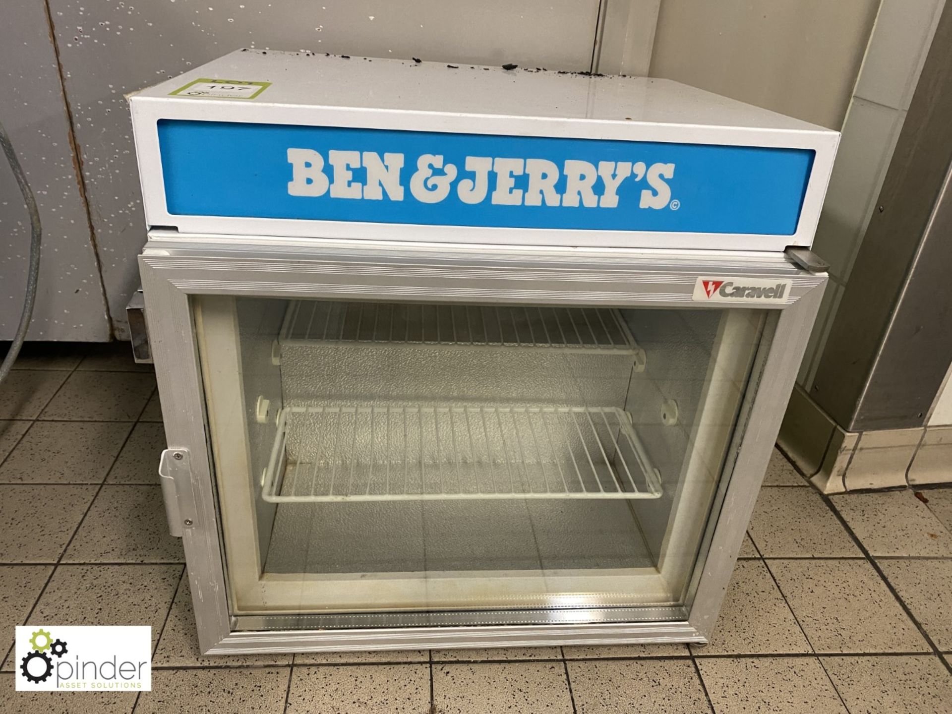 Caravell counter top Ice Cream Freezer (located in Main Wash Room)