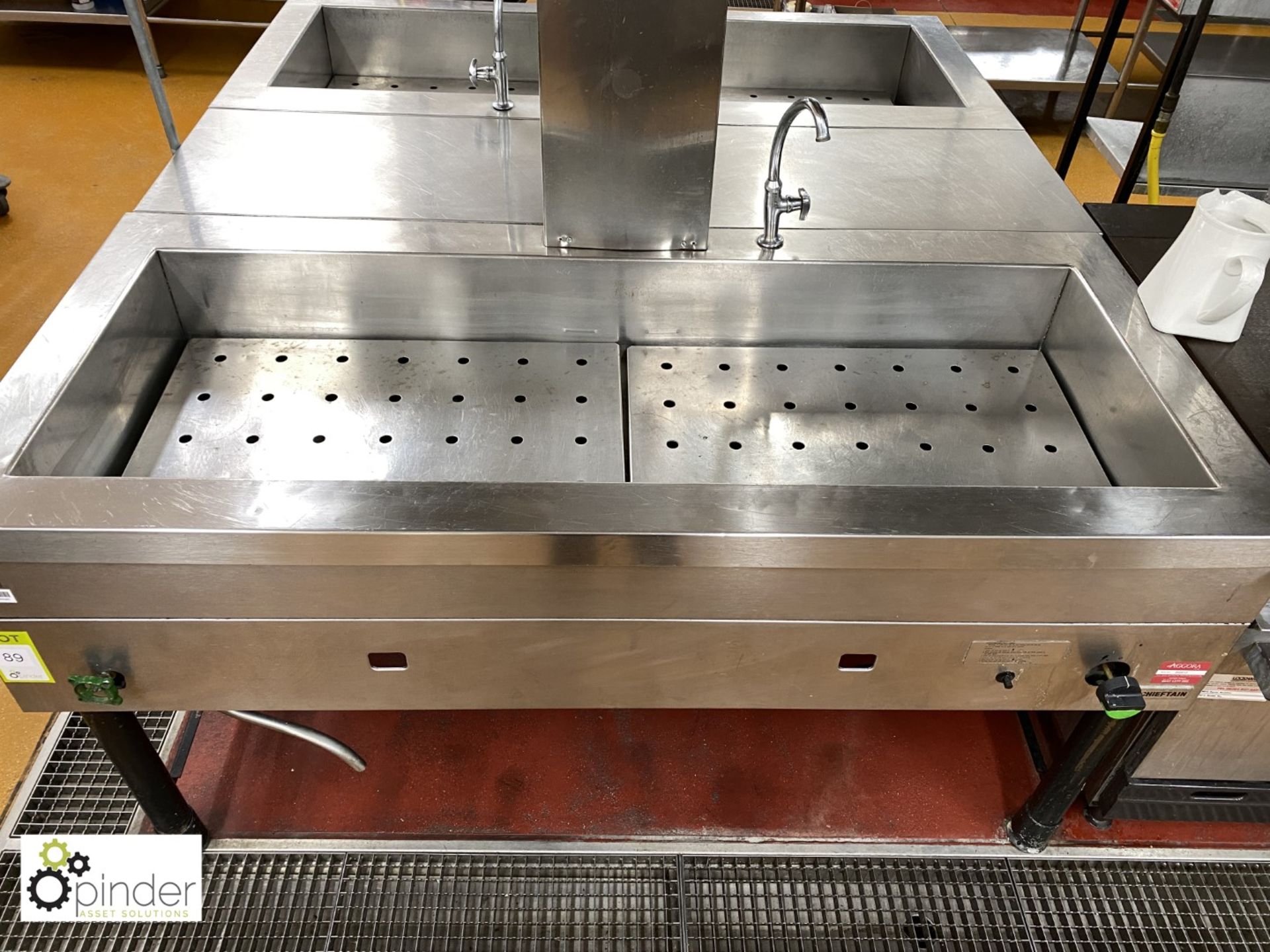 Falcon Chieftain gas fired Bain Marie (located in Main Kitchen) - Image 2 of 2