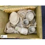 Quantity various Co-Operative Society Cups, Side Plates, etc by British Anchor including wooden