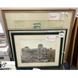 3 framed and glazed Prints/Photographs, various Co-Operative stores