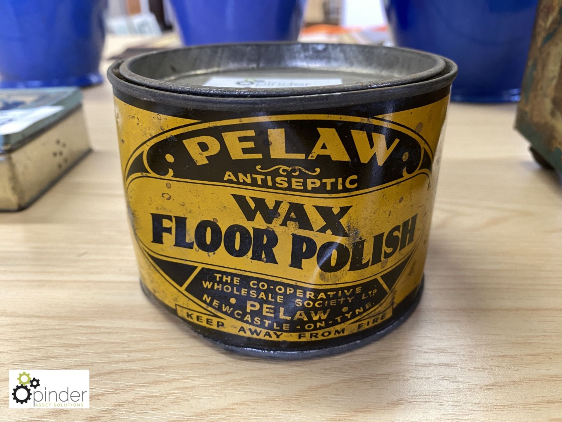 Pelar Waxfloor Polish Tin and CWS Desbeau Box - Image 3 of 3