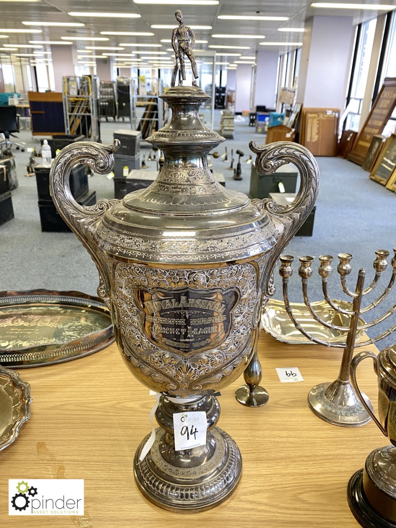 Royal Arsenal Co-Operative Employees Cricket League Trophy, founded 1904