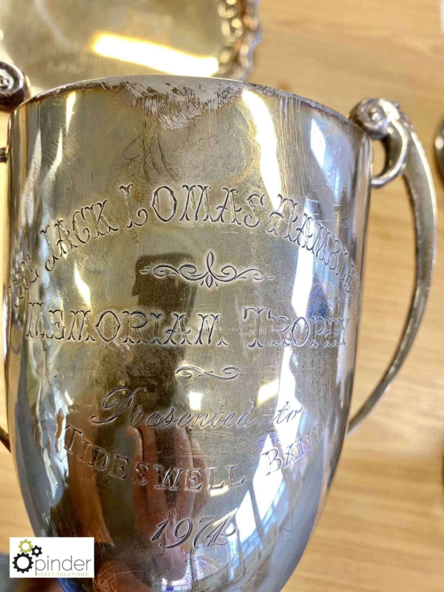 Trophy The Jack Lomas, Hambleton, Memoriam Trophy, 1974 - Image 3 of 3