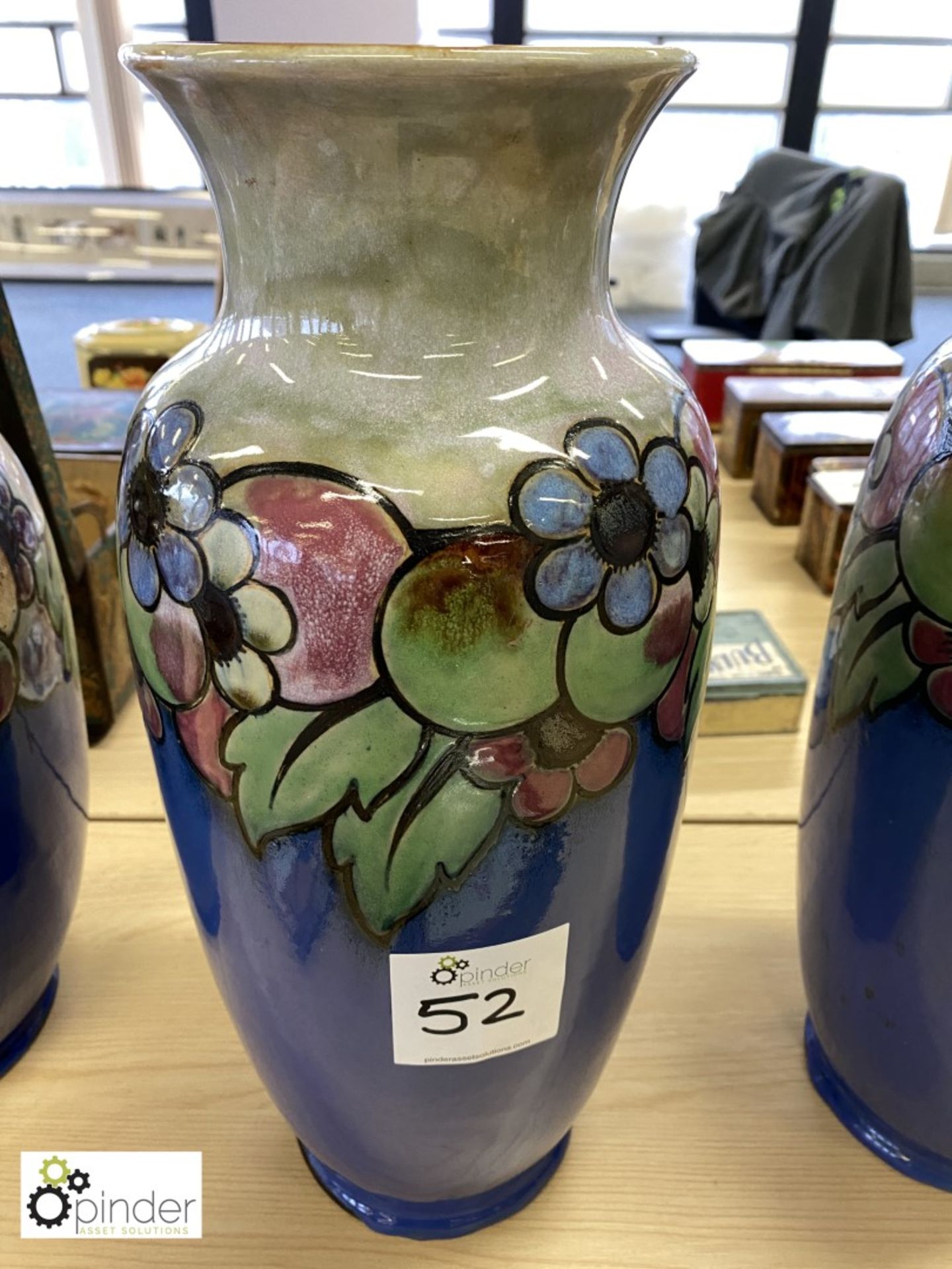 3 Royal Doulton glazed Vases - Image 3 of 5