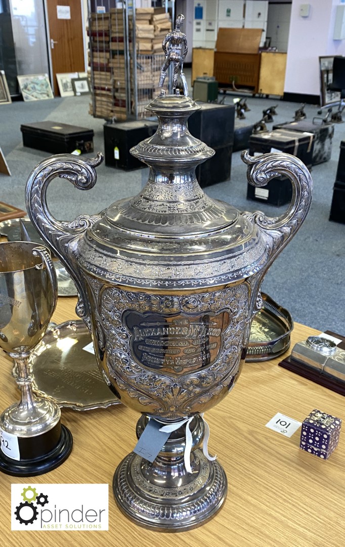 Royal Arsenal Co-Operative Employees Cricket League Trophy, founded 1904 - Image 5 of 5