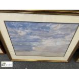 Framed and glazed Watercolour “Seascape” signed Reynolds, 800mm x 660mm