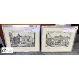 3 various Pencil Prints various shops