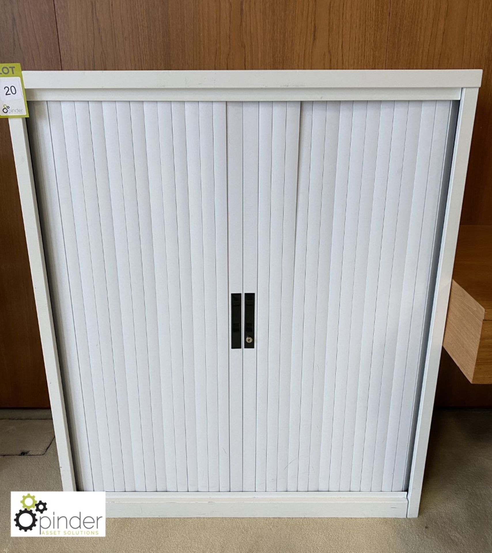 Shutter front Cabinet, 1000mm x 505mm x 1200mm high (located in Boardroom on 23rd Floor)