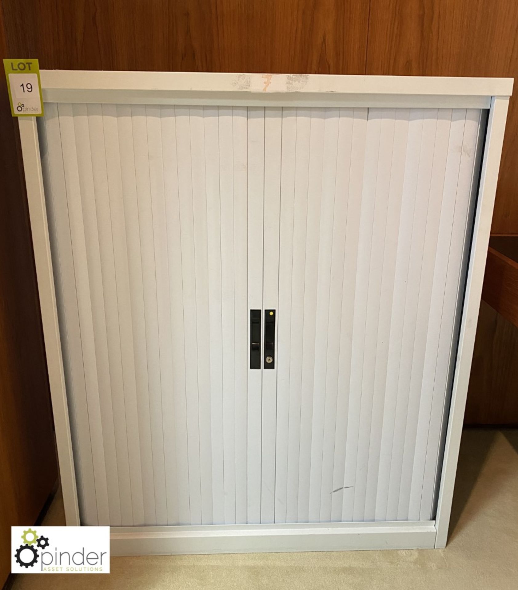 Shutter front Cabinet, 1000mm x 505mm x 1200mm high (located in Boardroom on 23rd Floor)